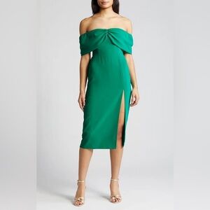 Amanda Uprichard Darien Off the Shoulder Cocktail